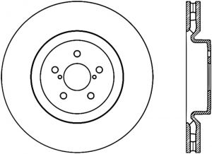 Stoptech Slotted Sport Brake Rotor 126.47019CSL