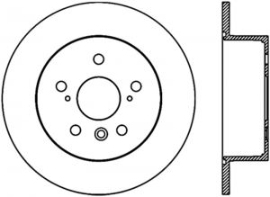 Stoptech Slotted Sport Brake Rotor 126.44144CSL