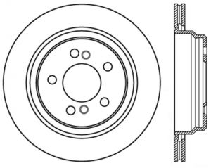 Stoptech Slotted Sport Brake Rotor 126.34054CSL