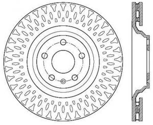 Stoptech Slotted Sport Brake Rotor 126.33140SL