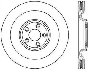 Stoptech Slotted Sport Brake Rotor 126.20031SL