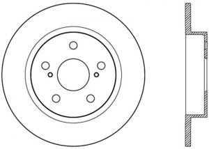 Stoptech Slotted Sport Brake Rotor 126.44179SL