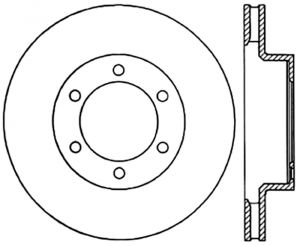 Stoptech Slotted Sport Brake Rotor 126.44129CSL