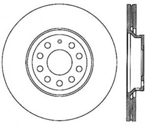 Stoptech Slotted Sport Brake Rotor 126.33113CSL