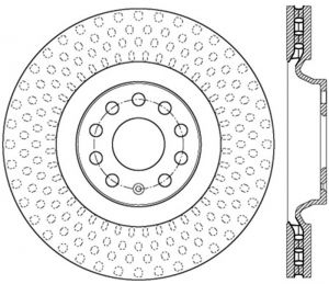 Stoptech Slotted Sport Brake Rotor 126.33144SL