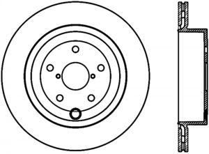 Stoptech Slotted Sport Brake Rotor 126.47030CSL