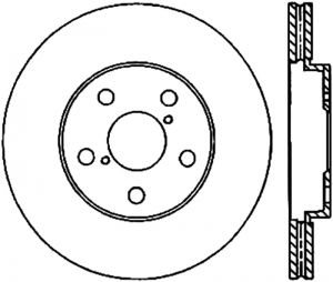 Stoptech Slotted Sport Brake Rotor 126.44138CSL
