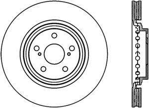 Stoptech Slotted Sport Brake Rotor 126.44158CSL