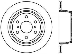 Stoptech Slotted Sport Brake Rotor 126.66065CSL
