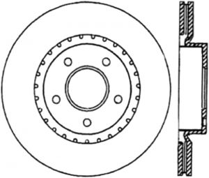 Stoptech Slotted Sport Brake Rotor 126.42074CSL