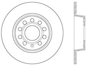 Stoptech Slotted Sport Brake Rotor 126.33131CSL
