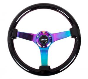 NRG Steering Wheels - Reinforc RST-036BK-MC