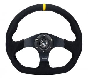 NRG Steering Wheels - Reinforc RST-024D-MB-SA-Y