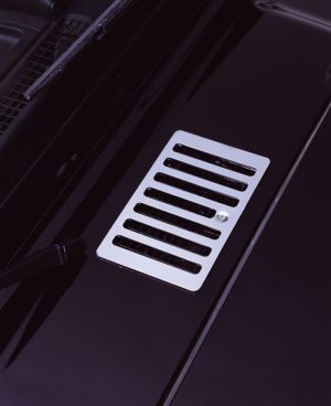 Rugged Ridge Cowl Hood Vent Covers 11117.04