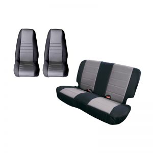 Rugged Ridge Seat Cover Kit- Front/Rear 13290.09