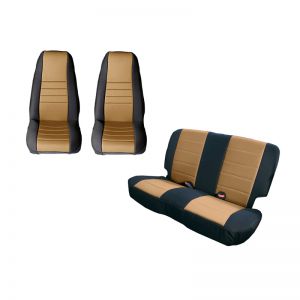 Rugged Ridge Seat Cover Kit- Front/Rear 13290.04