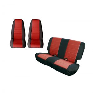 Rugged Ridge Seat Cover Kit- Front/Rear 13290.53