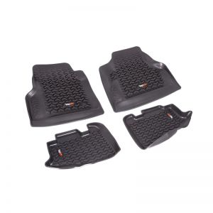Rugged Ridge Floor Liners - Black 12987.10