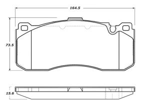 Stoptech Street Brake Pads 308.13710
