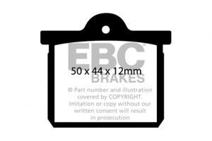 EBC Ultimax2 Brake Pad Sets UD2137