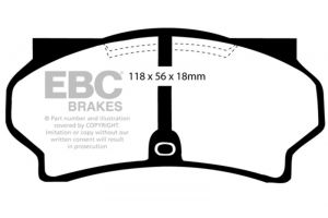 EBC Ultimax2 Brake Pad Sets UD9181