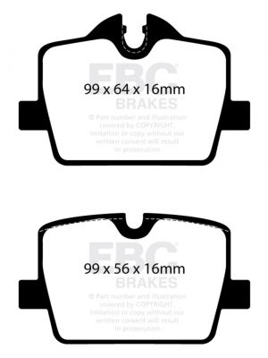EBC Bluestuff Brake Pad Sets DP52405NDX
