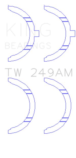 King Engine Bearings Thrust Washers TW249AM