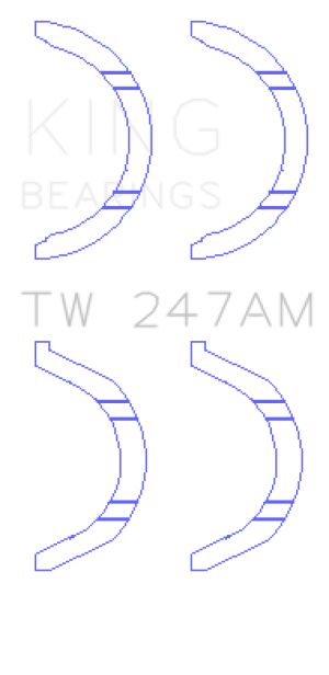 King Engine Bearings Thrust Washers TW247AM