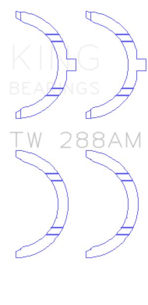 King Engine Bearings Thrust Washers TW288AM