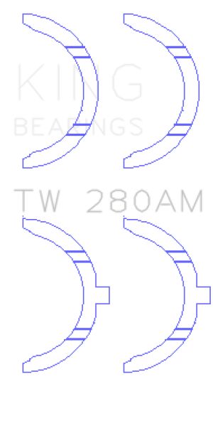 King Engine Bearings Thrust Washers TW280AM