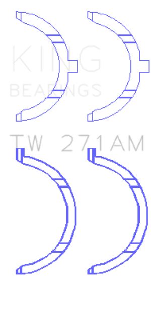 King Engine Bearings Thrust Washers TW271AM