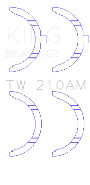 King Engine Bearings Thrust Washers TW210AM