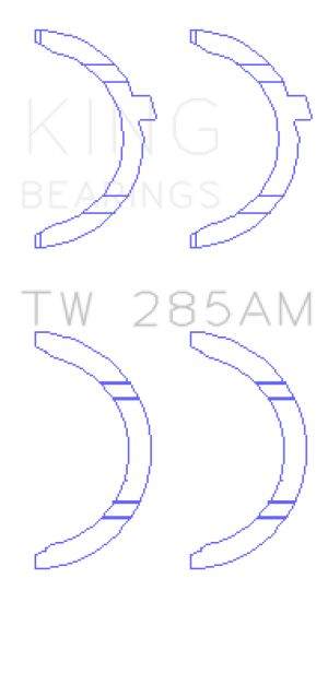 King Engine Bearings Thrust Washers TW285AM
