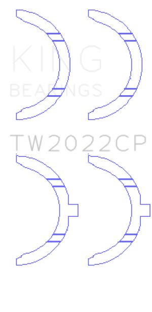 King Engine Bearings Thrust Washers TW2022CP