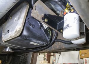 Wehrli Fuel Relocation Bracket WCF100269