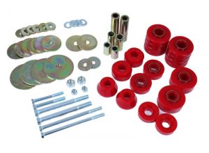 Energy Suspension Body Mounts - Red 3.4163R