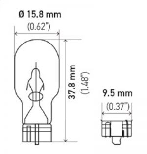 Hella Miniature Bulb 912 image 3