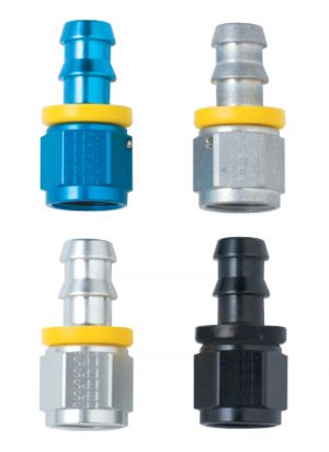 Fragola Push-Lite Hose Ends 200106-BL