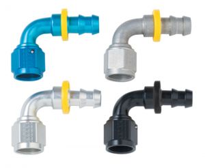 Fragola Push-Lite Hose Ends 209010-BL