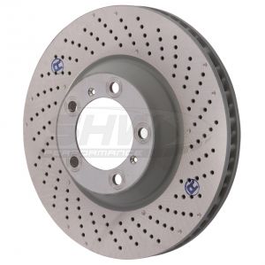 SHW Performance Drilled-Dimpled MB Rotors PFR31005
