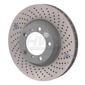 SHW Performance Drilled-Dimpled MB Rotors PFR31022