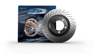 SHW Performance Drilled-Dimpled MB Rotors PFR39812