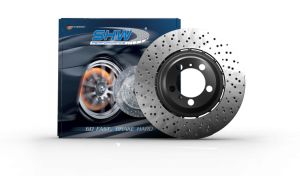 SHW Performance Drilled-Dimpled LW Rotors PFR41287
