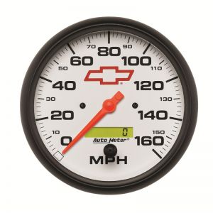 AutoMeter Chevy White Gauges 5889-00406