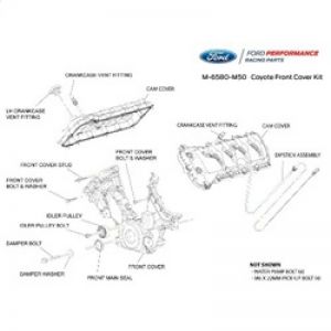 Ford Racing Engine Covers M-6580-M50
