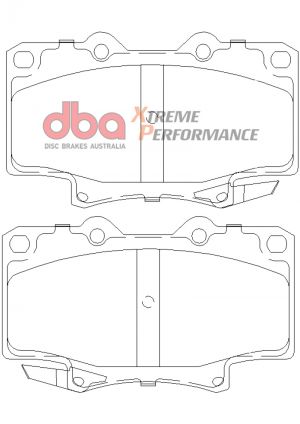 DBA XP650 Brake Pads DB1199XP