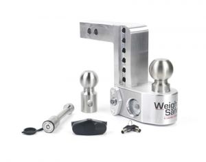 Weigh Safe Drop Hitch - Aluminum WS6-2-KA