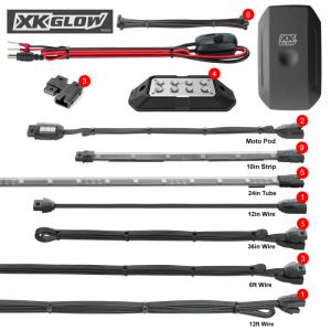 XKGLOW Moto Light Kits XK-SLING-ADV