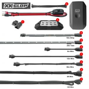XKGLOW Moto Light Kits XK-SLING-STA
