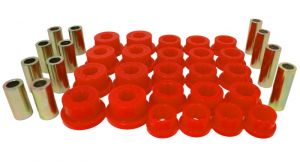 Energy Suspension Cntrl Arm Bushings - Red 8.3144R